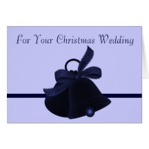 "For Your Christmas Wedding" Card