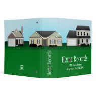 For Your Home Customizable Binder binder
