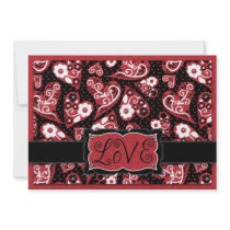 For Your Love Card 2 Personalized Invite