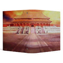 Forbidden City Avery Binder by Paper_Products Forbidden City Avery Binder
