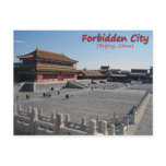 Forbidden City Postcard Forbidden City Postcard