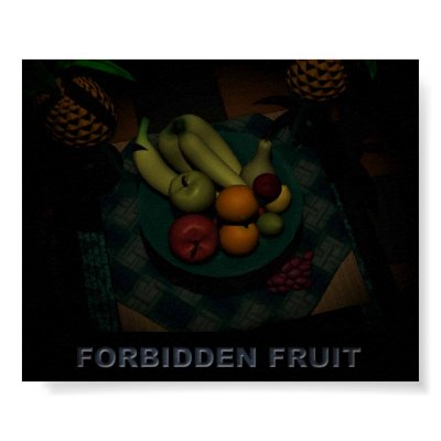 Forbidden Fruit Poster by DragonMasterX