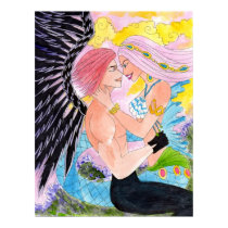 forbidden love angel mermaid poster posters