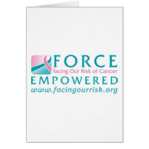 FORCE Facing Our Risk of Cancer Empowered Greeting Cards
