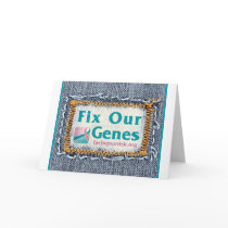FORCE Fix Our Genes notecard
