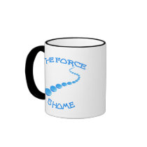 Force is Home Frisbee Coffee Mug