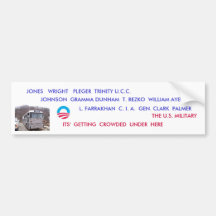 FORCED BUSSING BUMPER STICKER