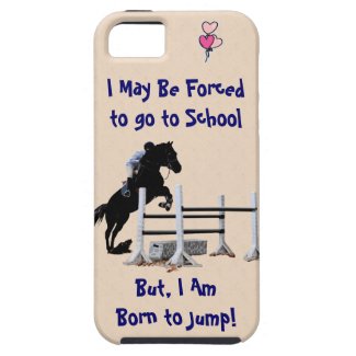 Forced to go to School, Born to Jump Horse