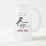 Forced to Work, Born to Jump Horse Mug