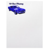 Ford: Boss Mustang letterhead by awesomerides Ford: Boss Mustang letterhead