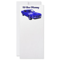 Ford:  Boss Mustang rack cards