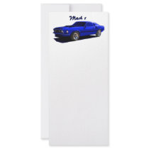 Ford:  Mach 1 Mustang rack cards