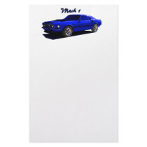 Ford: Mach 1 Mustang stationery by awesomerides Ford: Mach 1 Mustang stationery