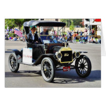 Ford Model T Cars Parades Card