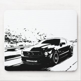 Ford Mustang GT Coupe Mousepads