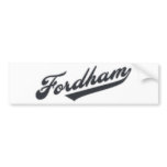 Fordham bumper stickers