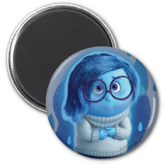 Forecast is for Blue Skies 2 Inch Round Magnet