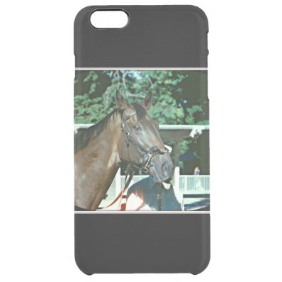 Forego Racehorse 1977 Clear iPhone 6 Plus Case