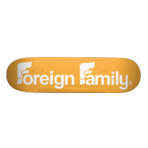 Foreign Family Logo skateboards