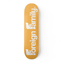 Foreign Family Logo skateboards