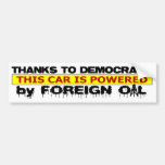 Foreign Oil Bumper Stickers