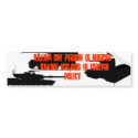 Foreign Policy bumper stickers