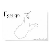 Foreign Skateboards Poster posters by skatehuntington Foreign Skateboards Poster posters