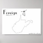Foreign Skateboards Poster posters