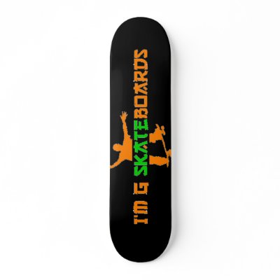 Foreign Style Font Skateboard #1 by ImGEEE