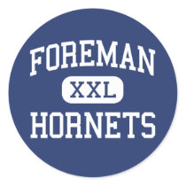 Foreman - Hornets - High School - Chicago Illinois stickers