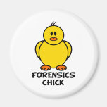 Forensics Chick Refrigerator Magnet