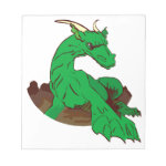 Foreshortened green dragon png scratch pads Foreshortened green dragon png scratch pads