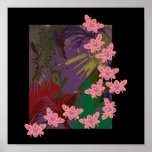 forest 003: Palm forest Poster