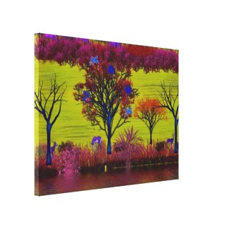 Forest 4 Wrapped Canvas Gallery Wrap Canvas