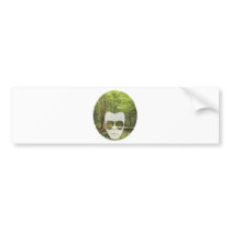 Forest Afro Bumper Stickers