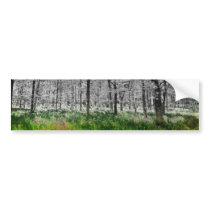 Forest Art Bumper Sticker