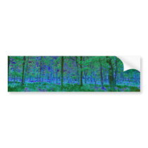 Forest Art Bumper Sticker