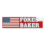 Forest Baker for America Bumper Sticker