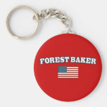Forest Baker for America Key Chains