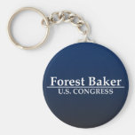 Forest Baker for U.S. Congress Key Chains