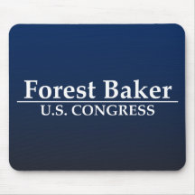 Forest Baker for U.S. Congress Mouse Pads