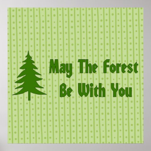 Forest Blessing Posters