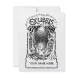 Forest Bookplate Invite