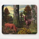 forest calm mouse pad