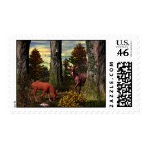 Forest Calm Postage Stamp