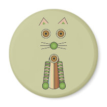 Forest Cat magnets by RLMdesignes Forest Cat magnets
