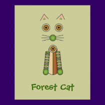 Forest Cat posters