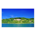 Forest Cliffs by the Lake Business Card Template
