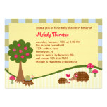 Forest Critters Baby Shower Invitation