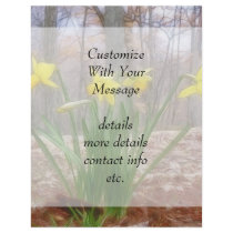 Forest Daffodils In The Spring Flyers